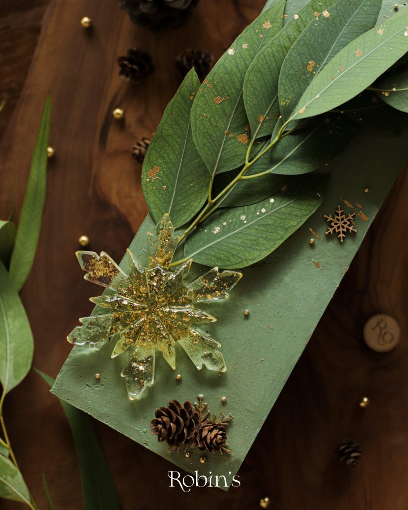 Green Christmas Cake